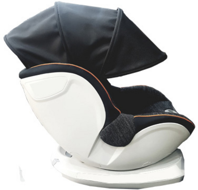 커즈니 올핏 카시트 차량 햇빛 가리개, 블랙, 1개