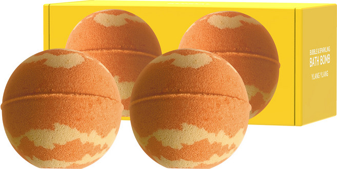 쿤달 버블 앤 스파클링 배쓰밤 일랑일랑향, 200g, 2개