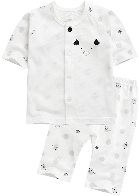 그린베베 아동용 피그 7부 쟈가드 내의 상하세트