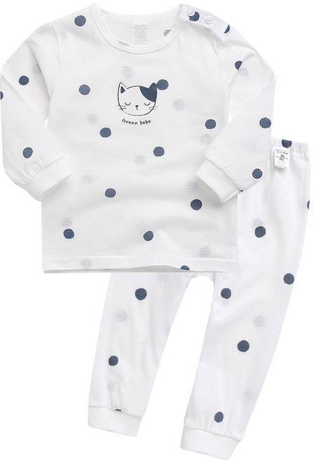 그린베베 아동용 버블캣 긴팔 쟈가드 내의 상하세트