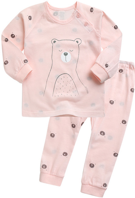 그린베베 아동용 곰탱이 긴팔 쟈가드 내의 상하세트