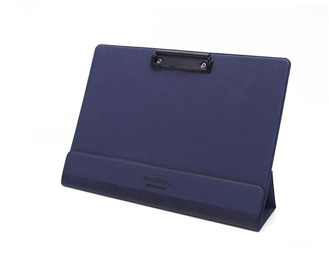 인디 마그네오 클립보드 가로형, 네이비, 1개