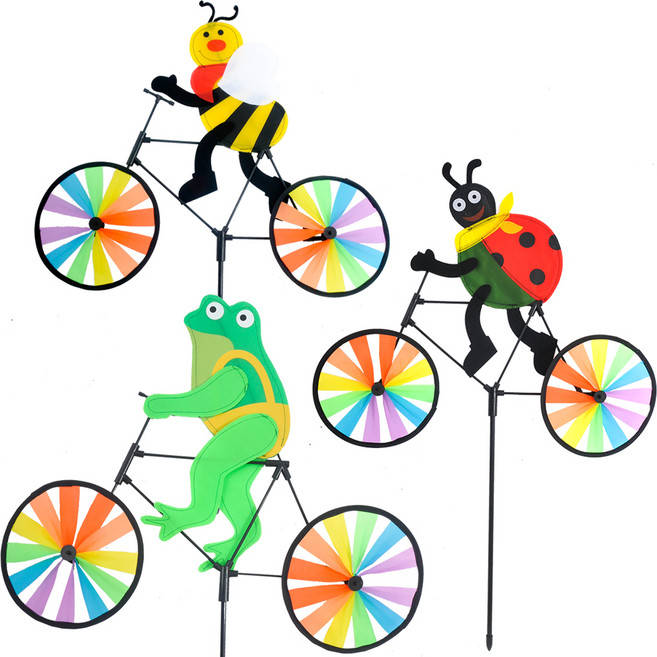 PARTYSHOW 庭院風車自行車套組A, 1組, 多色