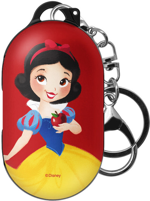 디즈니프린세스 갤럭시 버즈 케이스 + 고리, 백설공주, 1개