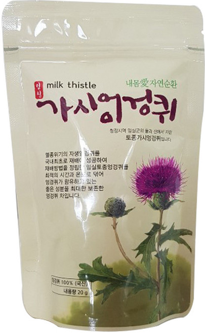 임실생약 가시엉겅퀴 차, 1개, 1g, 20개입