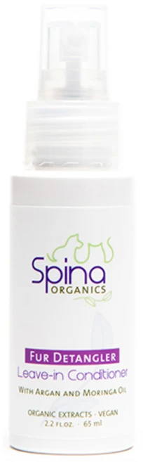스피나 퍼 디탱글러 리브인 반려 동물 컨디셔너 with 아르간 and 모링가 오일, 65ml, 1개입, 1개 - 쿠팡
