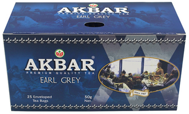 아크바 얼그레이 홍차, 2g, 25개입, 1개