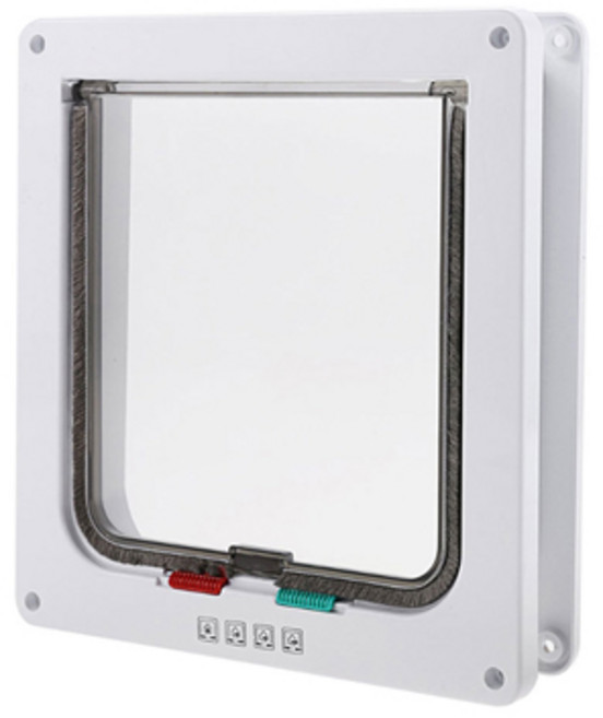 요기쏘 반려동물 펫도어, 화이트, 1개