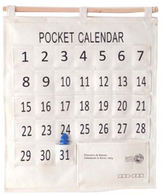 북유럽스타일 알뜰 생활비 포켓달력, 혼합색상, 1개