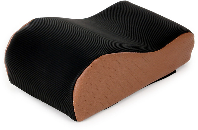 블랙라이노 편안한 메모리폼 팔쿠션, 브라운, 1개