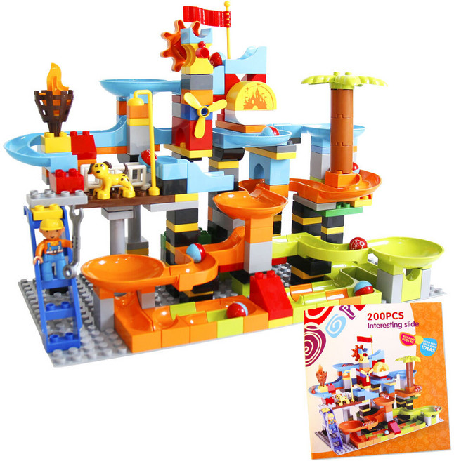 슬라이드볼 블럭 200피스, 랜덤 발송, 1개