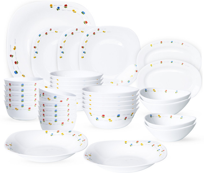 보르미올리 바칠레 스윗 스프링 10인 그릇세트 32p, 혼합색상, 한식기 7종