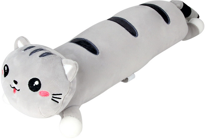 블랙라이노 차량용 캐릭터 팔걸이 쿠션, 캣츠, 1개