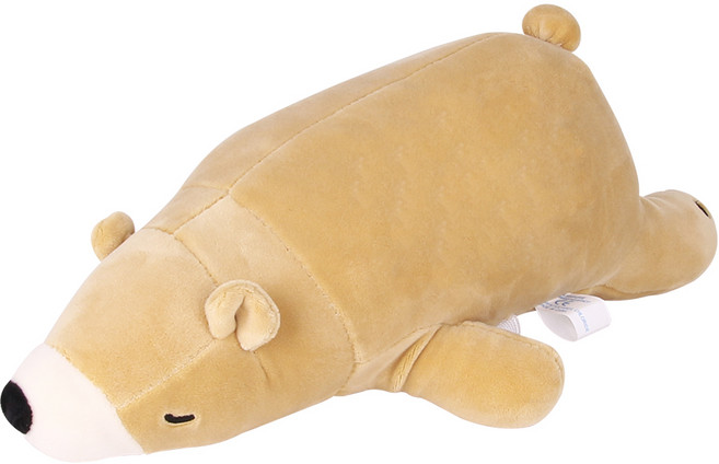 블랙라이노 차량용 캐릭터 팔걸이 쿠션, 베어B, 1개