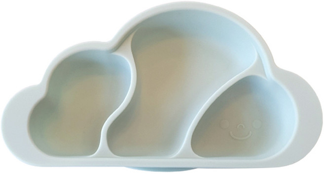 마더스콘 구르미 3칸 흡착식판, 민트, 단품, 1개