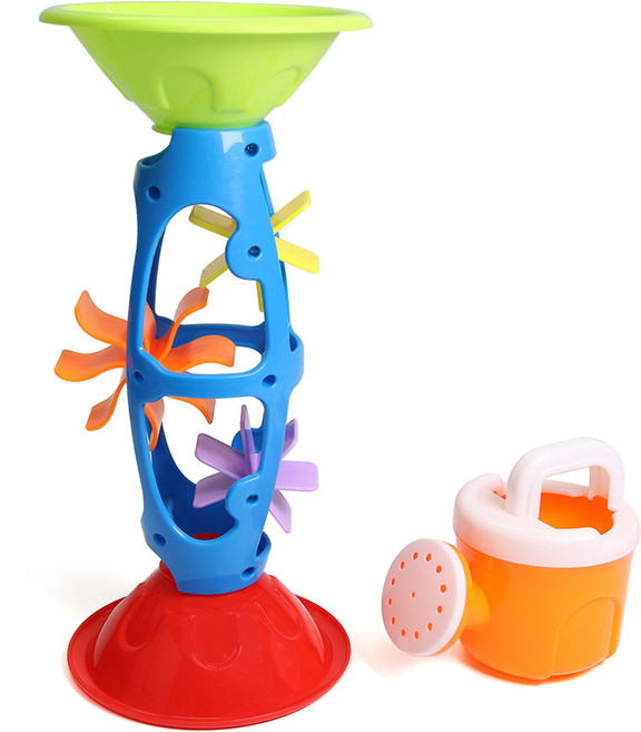 물레방아 물놀이 완구, 혼합색상, 1개