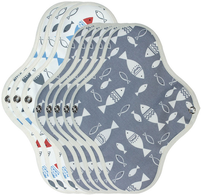 위즐리 면생리대 중형 5p + 대형 3p 체험세트C, 1세트