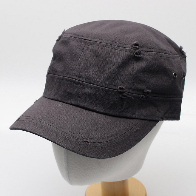 웨스트무브 군인 빈티지 워싱 남녀공용 캡모자