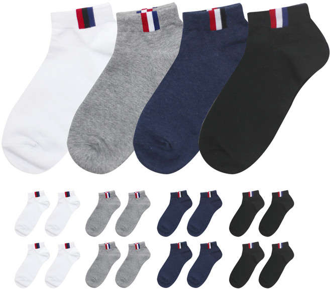 이지레그 남성용 내셔널 스니커즈 양말 20켤레