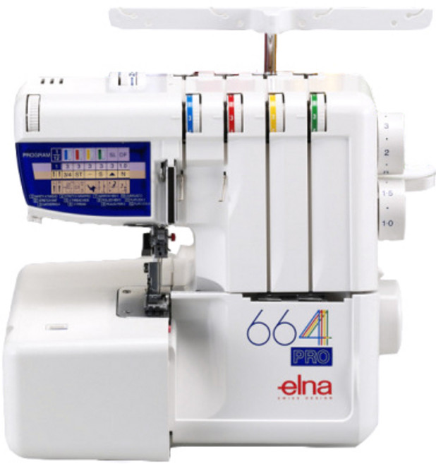ELNA 家用拷克縫紉機, 664PRO, 混合色