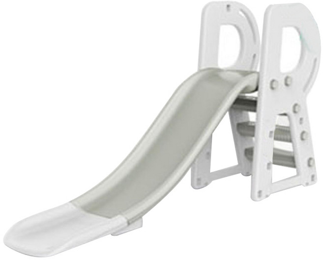 맘앤리틀 올뉴 마카롱 미끄럼틀, 퓨어화이트 + 그레이, 1개