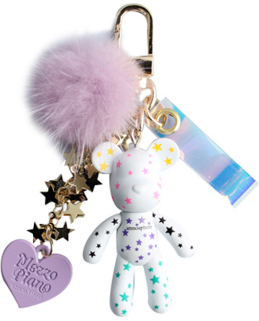 스마트커버 레인보우스타 포포베 자동차키홀더, 1개