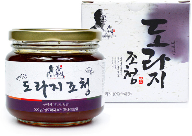 강봉석 두레촌 명인 도라지 조청, 500g, 1개