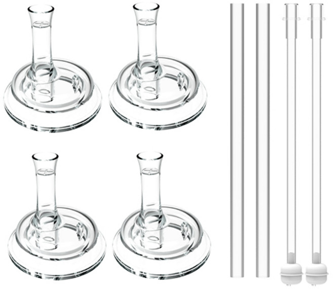 순수아 타사호환 빨대꼭지 4p + 빨대대롱 2p + 추대롱 2p, 1세트