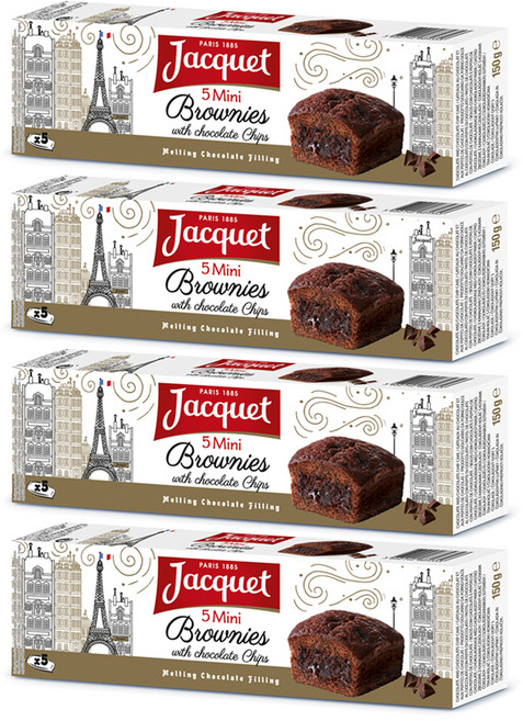 자케 미니 브라우니, 150g, 4개
