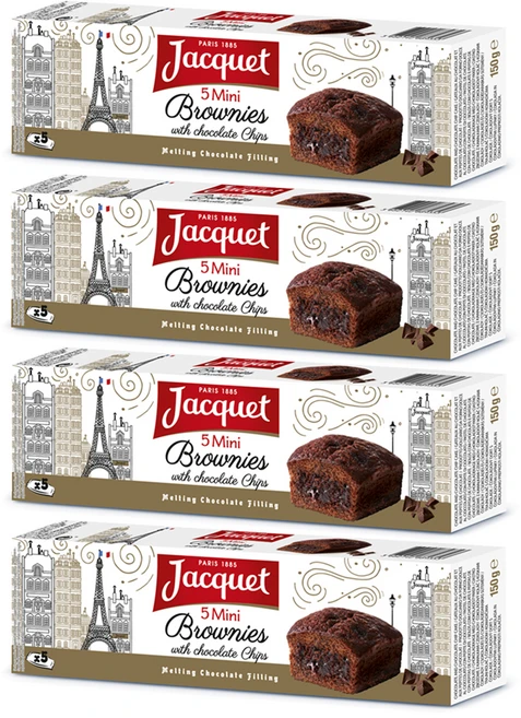 자케 미니 브라우니, 150g, 4개 - 쿠팡