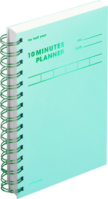 모트모트 컬러칩 텐미닛 플래너 HALF YEAR, 그리너리, 1개