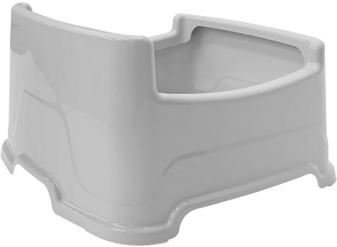 버드시아 점보 유아 욕조 거치대, 그레이