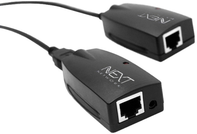 넥스트유 USB 거리연장 리피터 UTP 케이블 NEXT-USB60, 1개, 60m