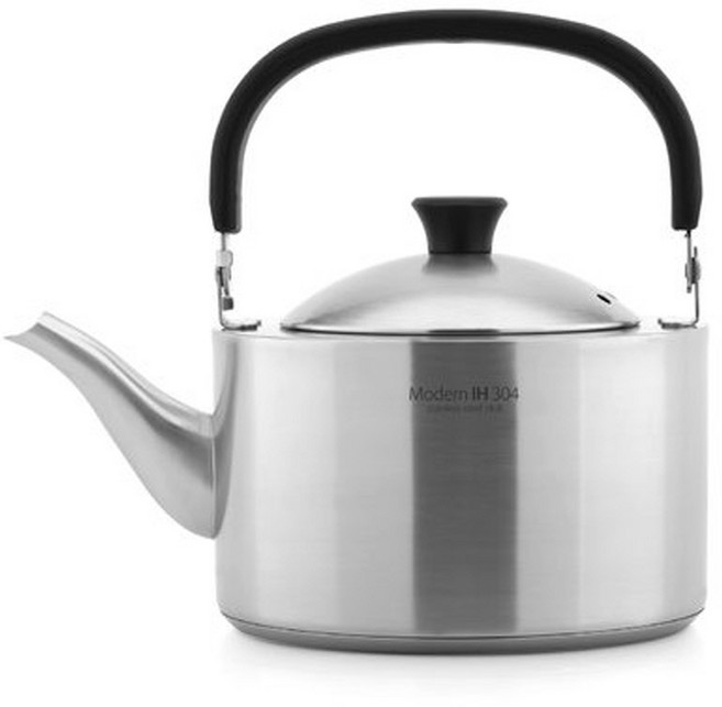 퀸센스 모던 IH 인덕션겸용 스텐주전자, 혼합색상, 2.5L, 1개