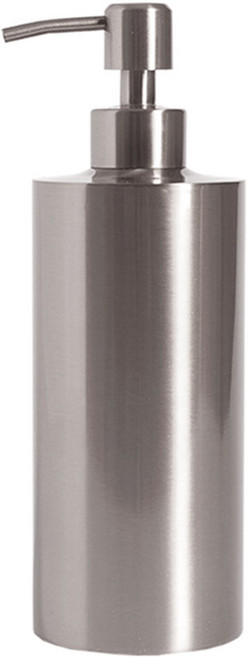 모나코올리브 스테인레스 샴푸 린스 호텔식 디스펜서 550ml, 실버, 1개