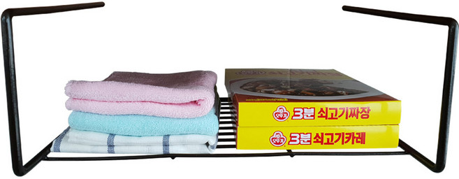 슬림 다용도 언더선반, 카카오, 1개