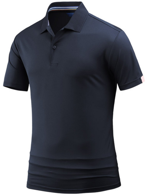 다꾸앙 남성용 냉감 통기성 KAN 줌인 에어로 쿨 카라 반팔 티셔츠 tp1358RK