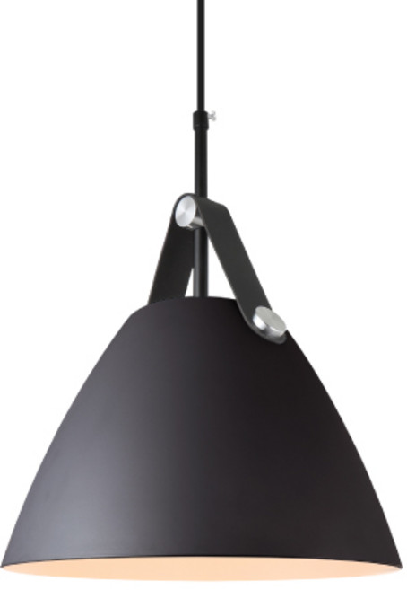 씨티오 레더 팬던트등 소, 블랙