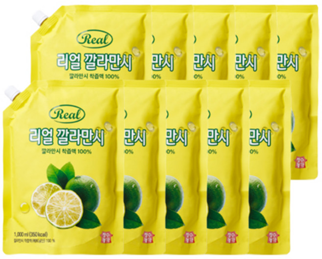 장수농가 리얼 깔라만시, 1L, 10개