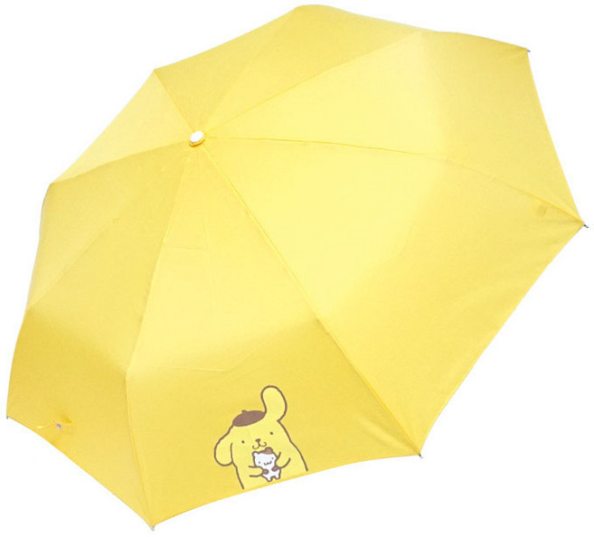 산리오 폼폼푸린 챠밍 완전자동우산+커버세트