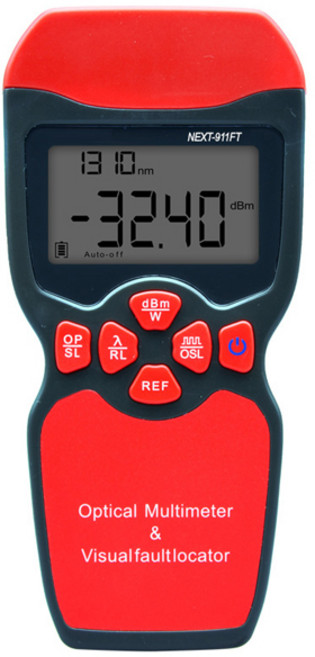 넥스트유 3 in 1 Optical 광통신 네트워크 테스터기 NEXT-911FT, 혼합색상, 1개
