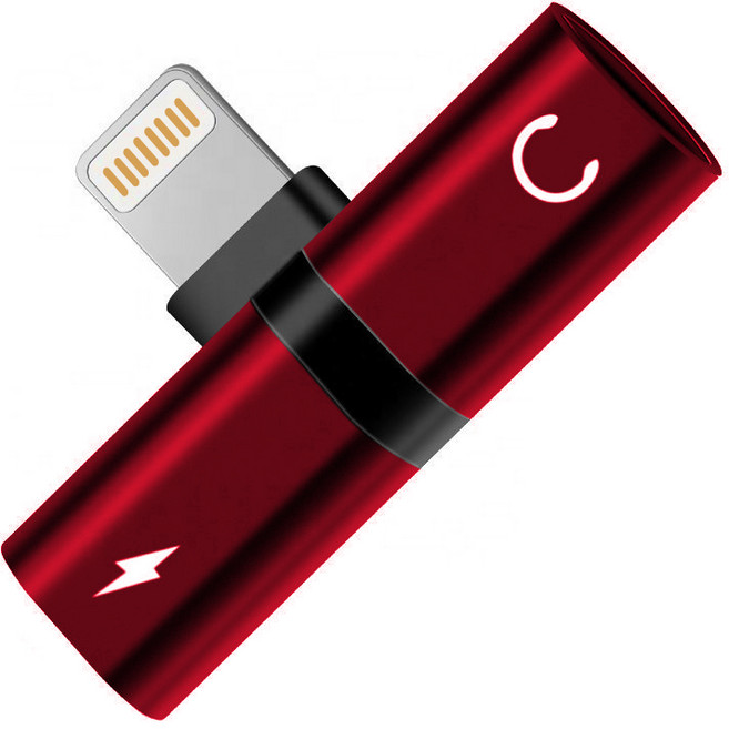 이츠라이프 샤오베로 더블 변환 젠더, 3.1cm, 레드, 1개