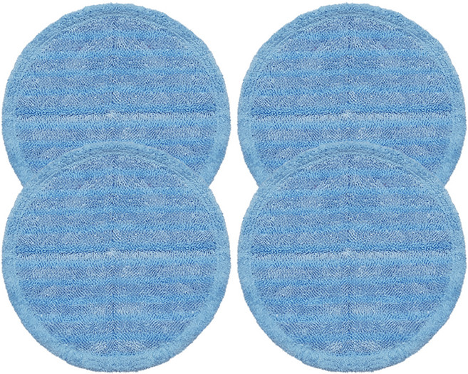 물걸레청소기 전기종 호환 극세사 걸레 파랑색 22cm, 4개