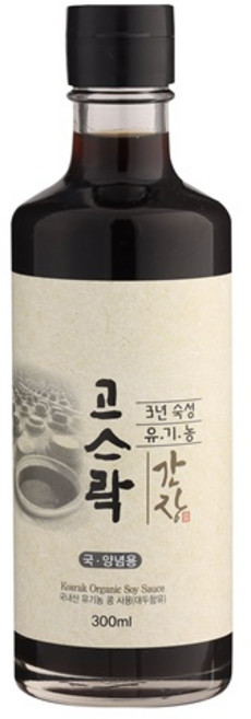 고스락 유기농 간장, 300ml, 1개