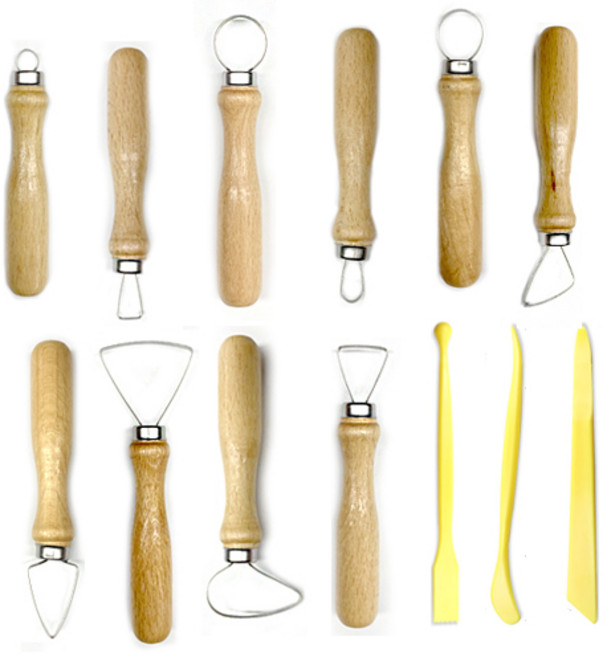 OON 루프툴 10종 + 플라스틱 조소용구 모델링 툴 3종 세트