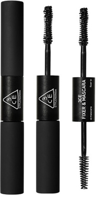 쓰리컨셉아이즈 픽서 5.5g + 마스카라 5.5g, BLACK, 1개
