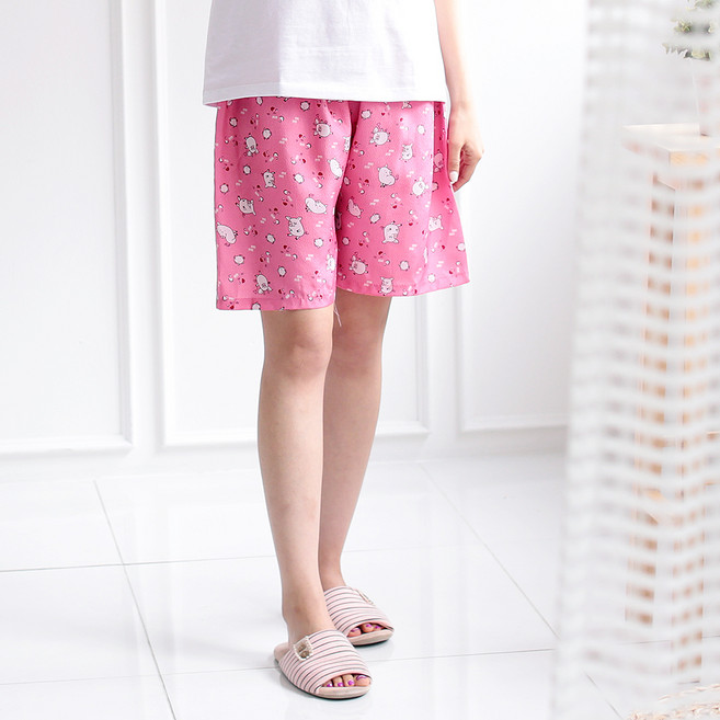 WOOIL BB休閒情侶狗狗女式5件組人物睡衣