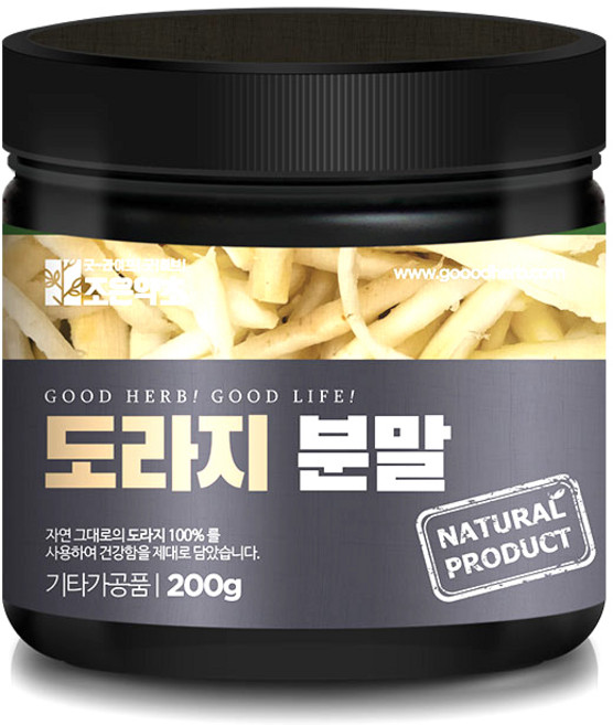 조은약초 도라지 분말, 1개, 200g