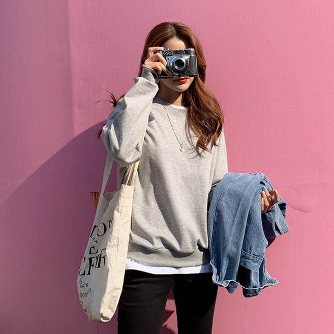 온더리버 온더 데일리 톤 앤 베이직 맨투맨