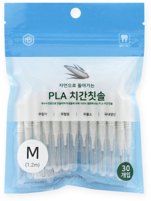 MS PLA I형 치간칫솔 M, 30개입, 1개